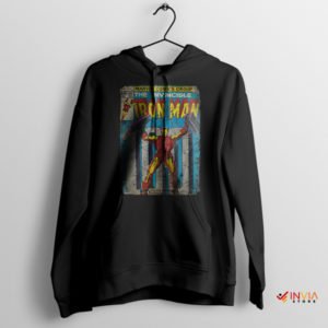 Series Retro Comic Invincible Iron Man Hoodie