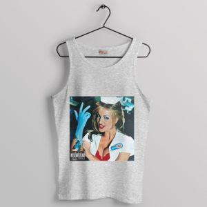 Sexy Nurse Blink182 Enema of the State Sport Grey Tank Top