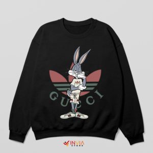 Show Bugs Bunny Meme Adidas Black Sweatshirt