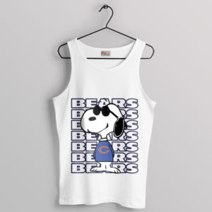 Snoopy Speedmaster NFL Chicago Bears Tank Top