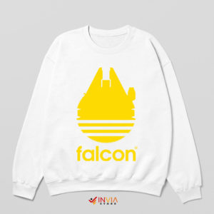 Star Wars Millennium Falcon Adidas White Sweatshirt