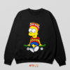 Style Trippy Bart Simpson Skate Sweatshirt