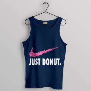 The Holy Donut Dunks Nike Logo Navy Tank Top
