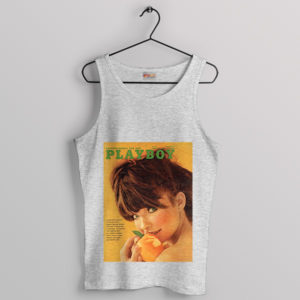 Vintage Playmate Melinda Windsor 1966 Sport Grey Tank Top