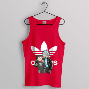 Watch Rick Morty Adidas Superstar Red Tank Top