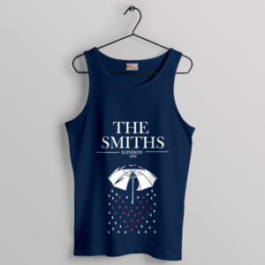 1986 The Smiths London Controversy Navy Tank Top