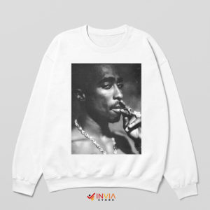 2Pacalypse Now Tupac Shakur Smoke White Sweatshirt