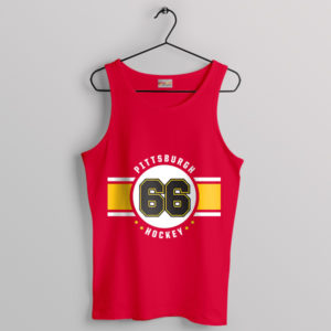 68 Pittsburgh Penguins Gear Jaromír Red Tank Top