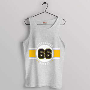 68 Pittsburgh Penguins Gear Jaromír Sport Grey Tank Top