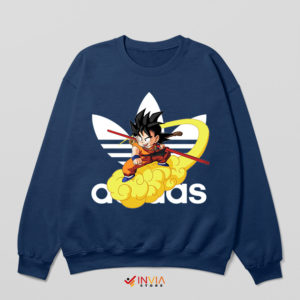 Adidas Anime Goku and Nimbus Navy Sweatshirt