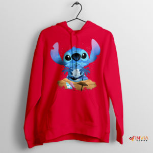 Adorable Stitch and Angel Graphic Hoodie
