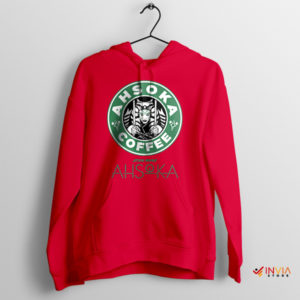 Ahsoka Tano Memes Coffee Starbucks Cup Red Hoodie