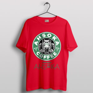 Ahsoka Tano Rebels Coffeehouse Logo Red T-Shirt
