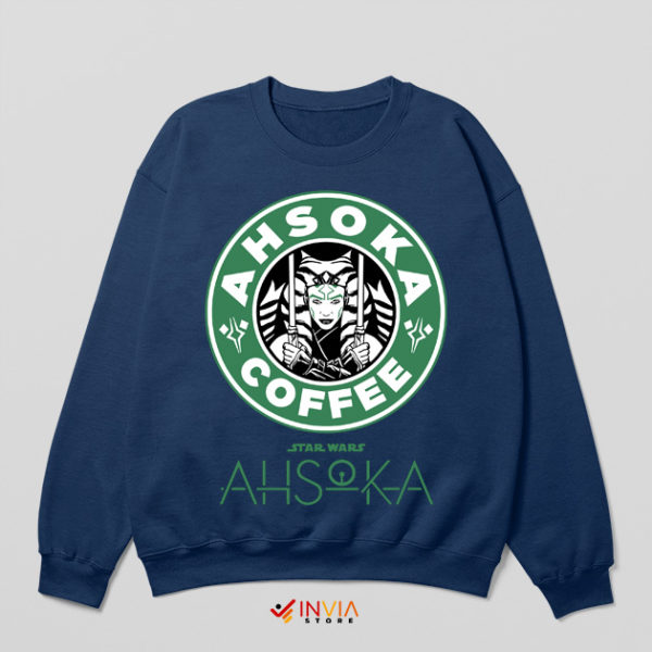 Ahsoka Tano Symbol Coffeehouse Navy Sweatshirt