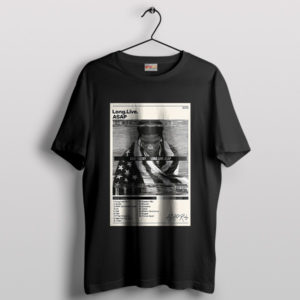 Album Long Live Asap Tracklist Songs T-Shirt