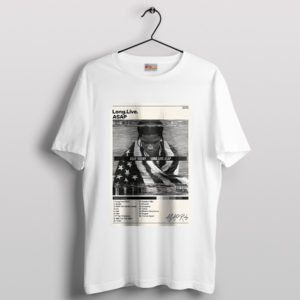 Album Long Live Asap Tracklist Songs White T-Shirt