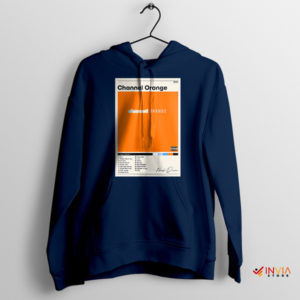 All Frank Ocean Albums Channel Orange Navy Hoodie