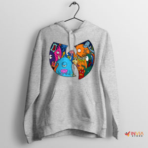 All Monster Inc Characters Wu-Tang Clan Sport Grey Hoodie