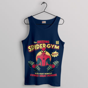 Amazing Spider-Man 3 Lifetime Gym Navy Tank Top