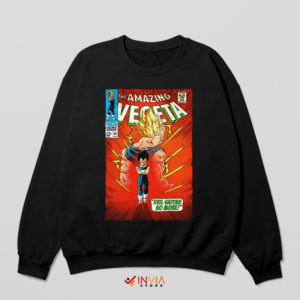Amazing Ultra Ego Vegeta Black Sweatshirt