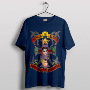 Appetite for Destruction Spider-Man Villains Navy T-Shirt