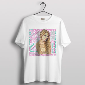 Art Collage Songs Taylor Swift Lover T-Shirt