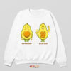 Avocado Gym Meme Workout Anytime Sweatshirt