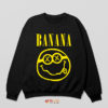 Banana Minions Nirvana Band Symbol Sweatshirt