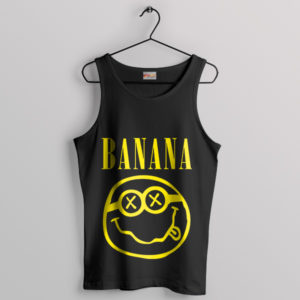 Banana Minions Smiley Face Logo Tank Top