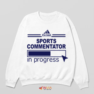 Become Sports Commentator Adidas Sweatshirt