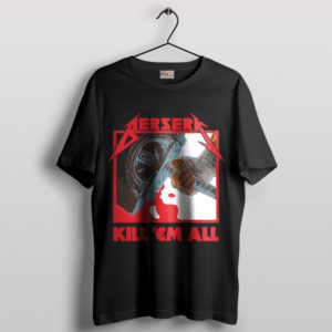 Berserk Art Kill 'Em All 40th Anniversary Black T-Shirt