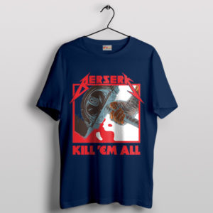 Berserk Art Kill 'Em All 40th Anniversary Navy T-Shirt