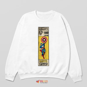 Best Captain America Comic Runs 12c Sweatshirt