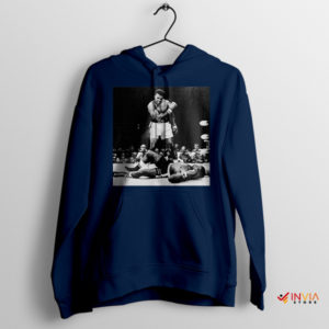 Best Muhammad Ali vs Sonny Liston Navy Hoodie