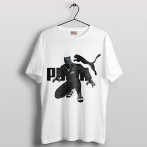 Black Panther Wakanda Forever Puma White T-Shirt