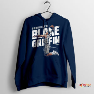 Blake Griffin Dunk Head Balls Navy Hoodie