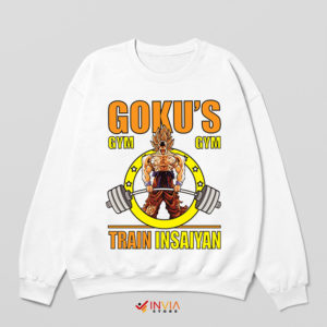 Bodybuilder Train Insaiyan Goku Gym Sweatshirt
