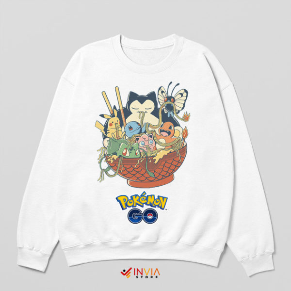 Buldak Ramen Snorlax Pokemon Go Sweatshirt