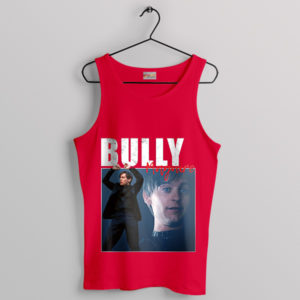 Bully Maguire Spider Man Dance Red Tank Top