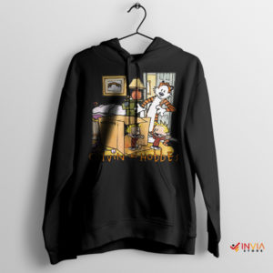 Calvin and Hobbes Artistic Illustration Hoodie
