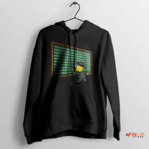 Cartoon Bart Meme Oppenheimer Movie Hoodie