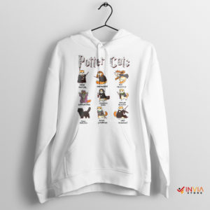 Cats Movie Harry Potter Characters White Hoodie