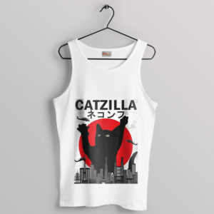 Catzilla New Godzilla Movie Funny Tank Top