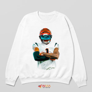 Celebrate Bengals Football Ja'Marr Chase Sweatshirt