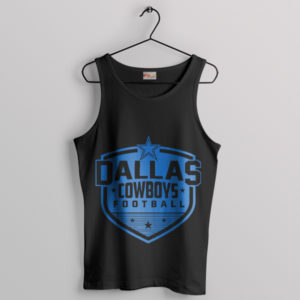 Champions Symbol Dallas Cowboys Super Bowl Black Tank Top