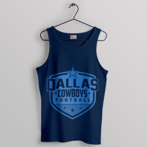 Champions Symbol Dallas Cowboys Super Bowl Navy Tank Top