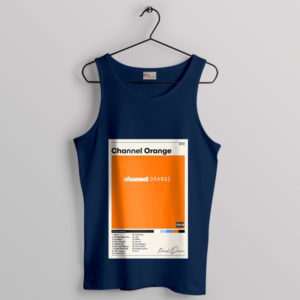 Channel Orange Songs Vinyl Limited Edition Navy Tank Top