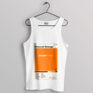 Channel Orange Songs Vinyl Limited Edition White Tank Top