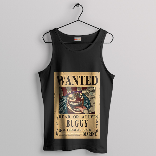 Clown Pirate One Piece Buggy Tank Top