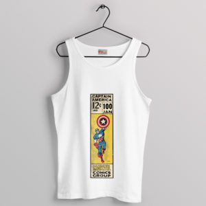 Comic Issue 12 Captain America Series 100 Tank Top